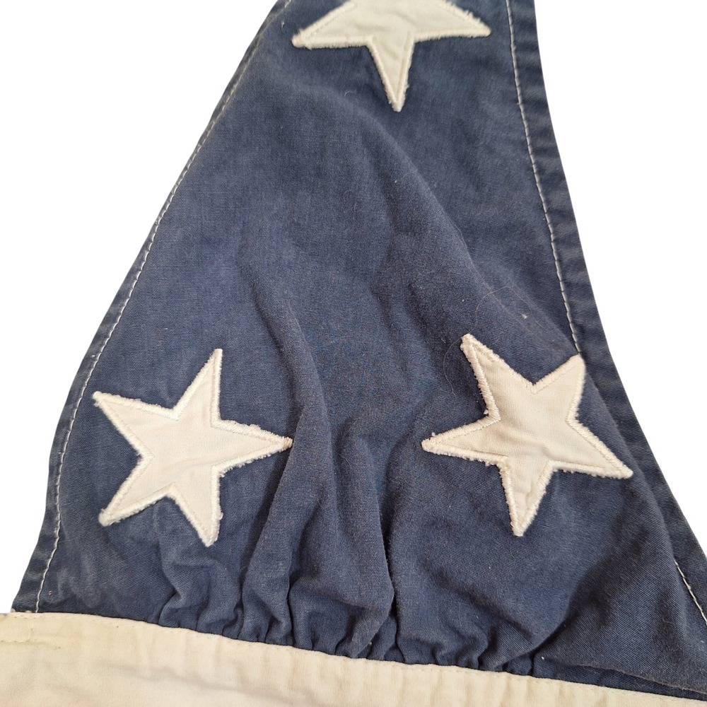 Tommy Hilfiger Y2K American Flag Stars Stripes Patriotic Red Blue Halter Top S - Picture 3 of 7
